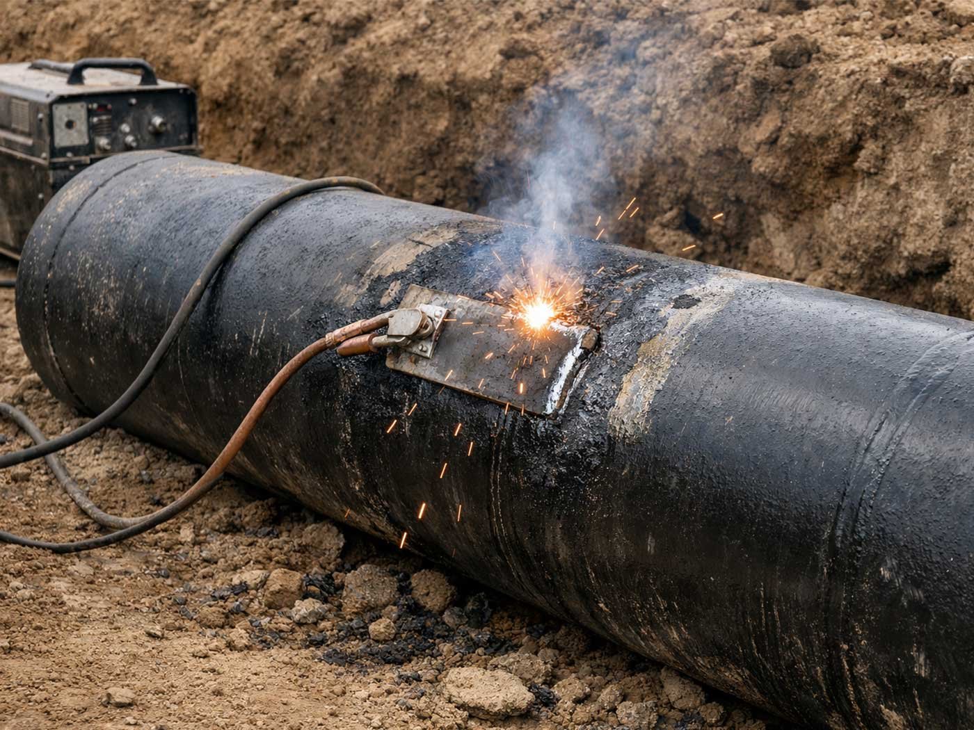 ductile iron pipe welding