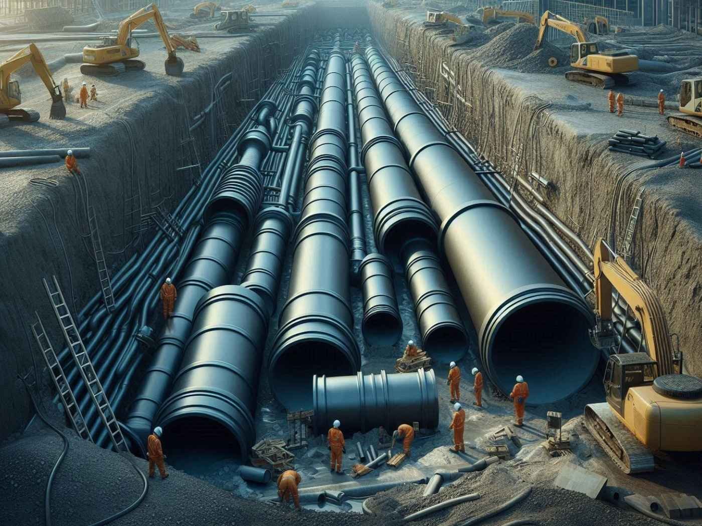 ductile iron pipe for sewer systems