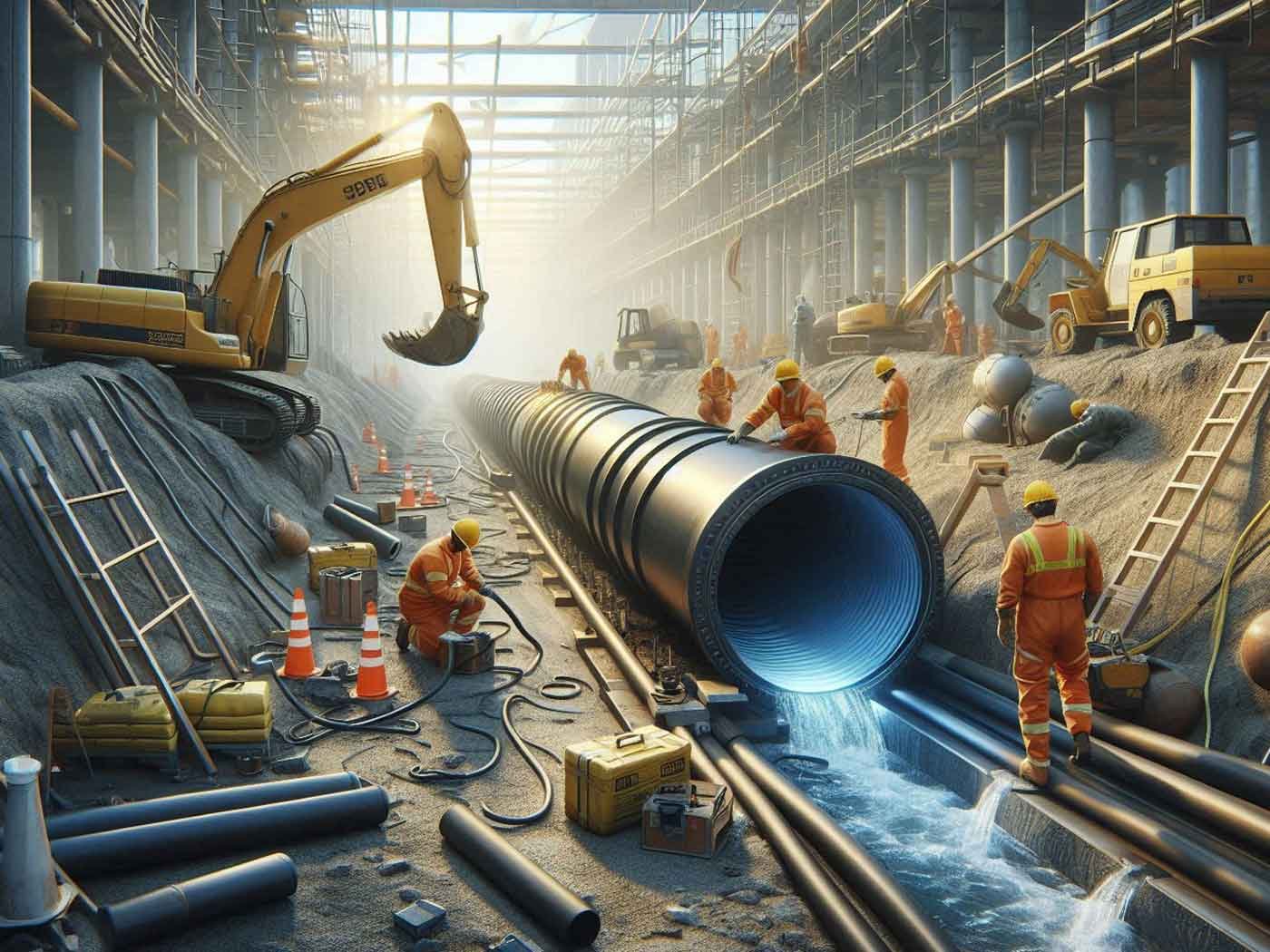 Ductile Iron Pipe Repair