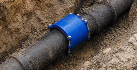 Ductile Iron pipe repair