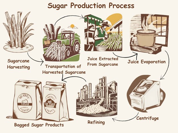 sugar production process