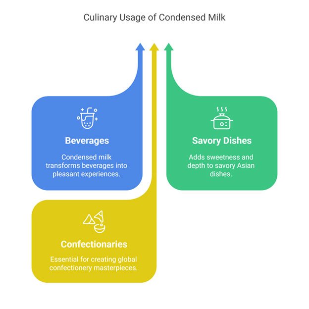 culinary usage of condensed milk