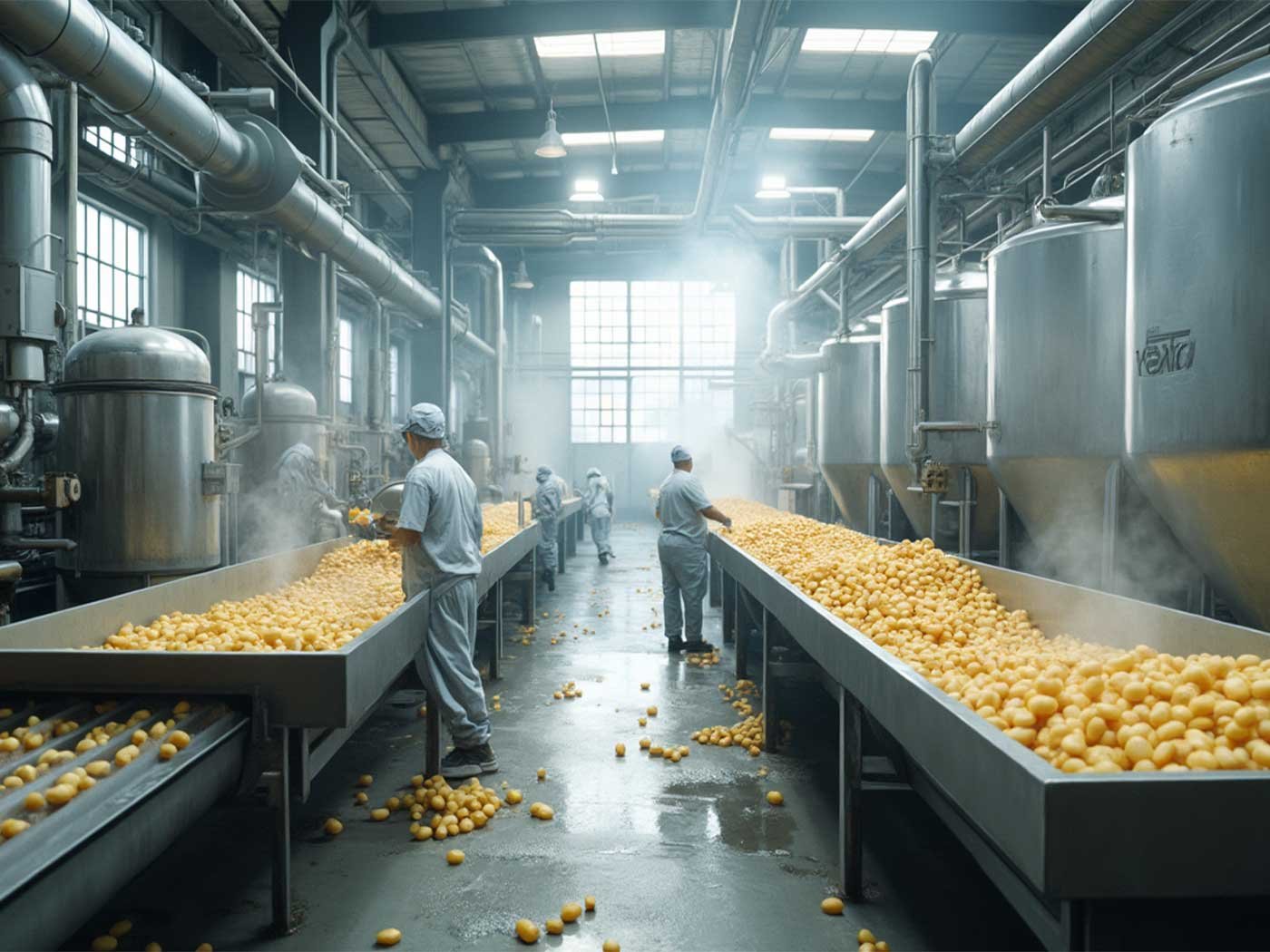 how potato starch is made