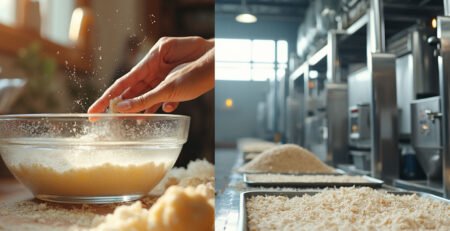 how to make wheat starch