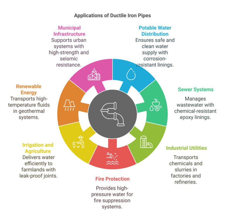 What Is Ductile Iron Pipe Properties Grades Coatings Industrial