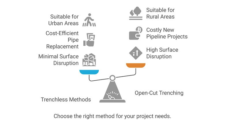 right method di pipe projects