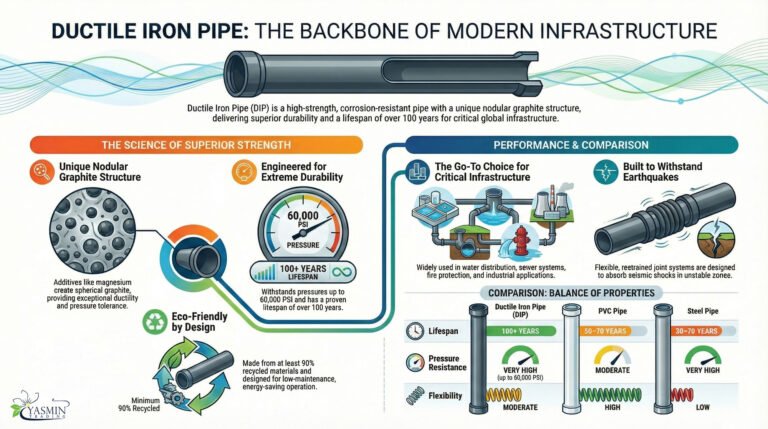 What Is Ductile Iron Pipe? Properties, Grades, Coatings & Industrial ...