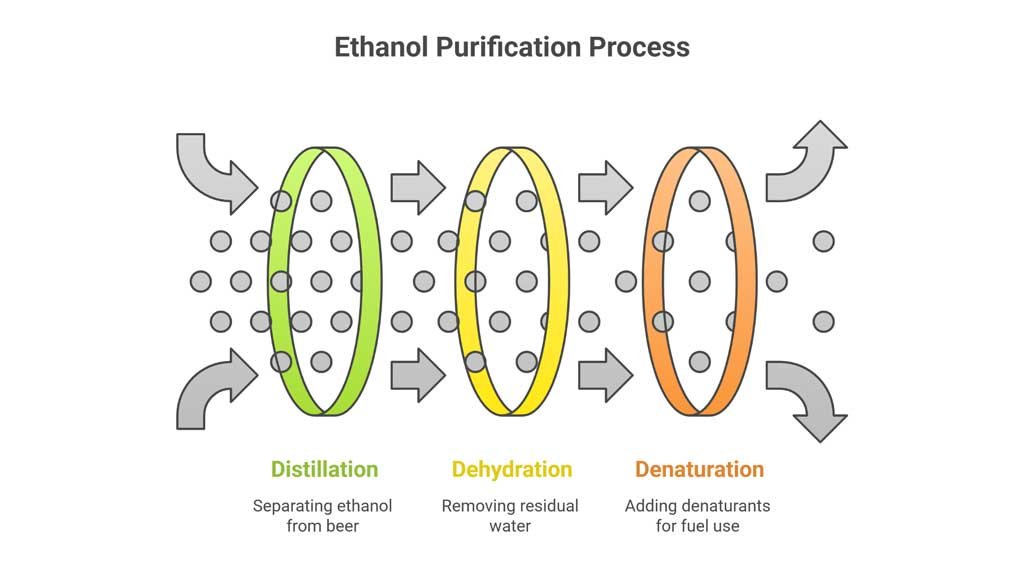 ethanol purification process