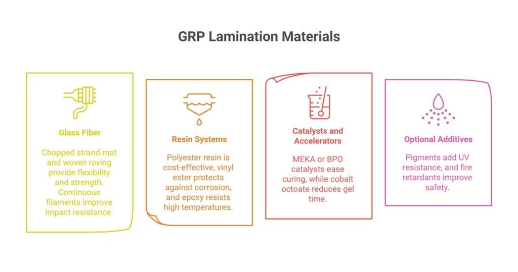 grp lamination materials