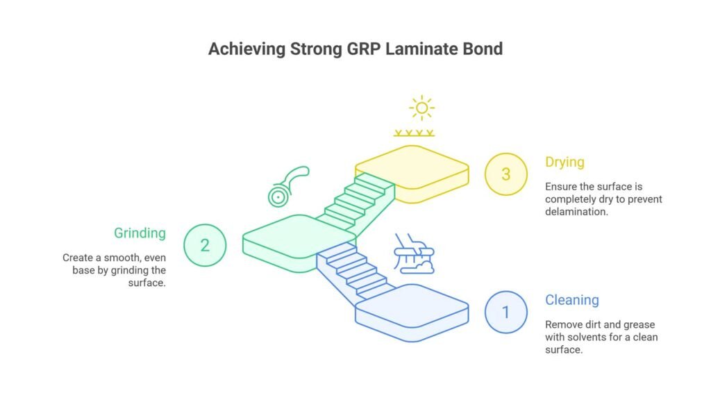 achieving strong grp laminate