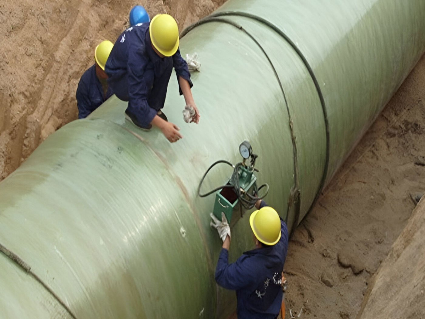 how to install grp pipes