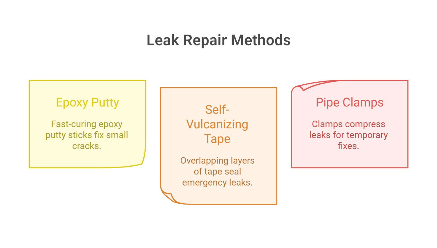 leak repair methods grp pipes