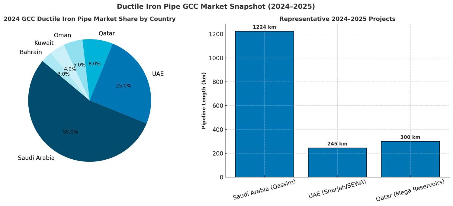 di pipe gcc market share