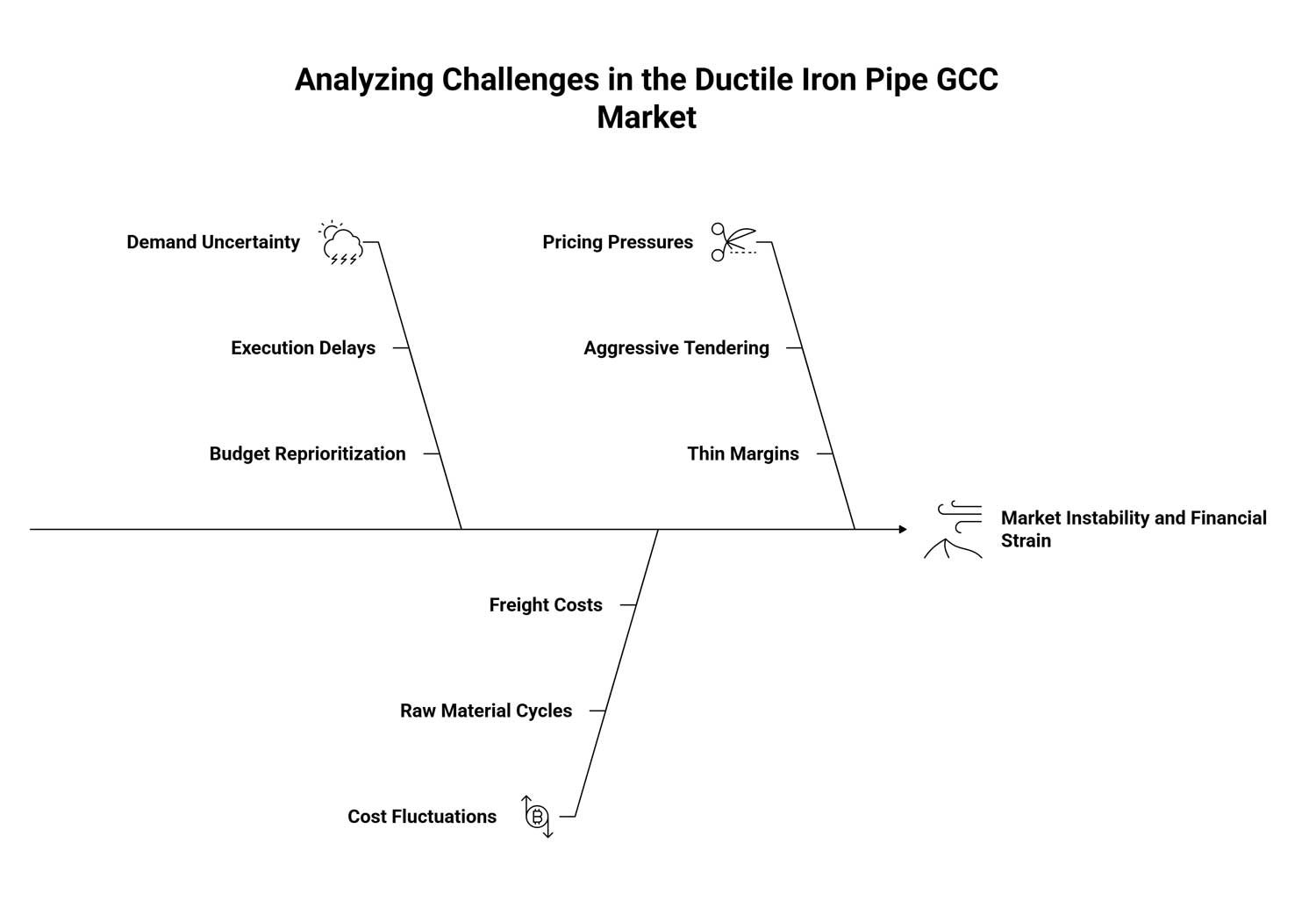 gcc market di pipe challenges