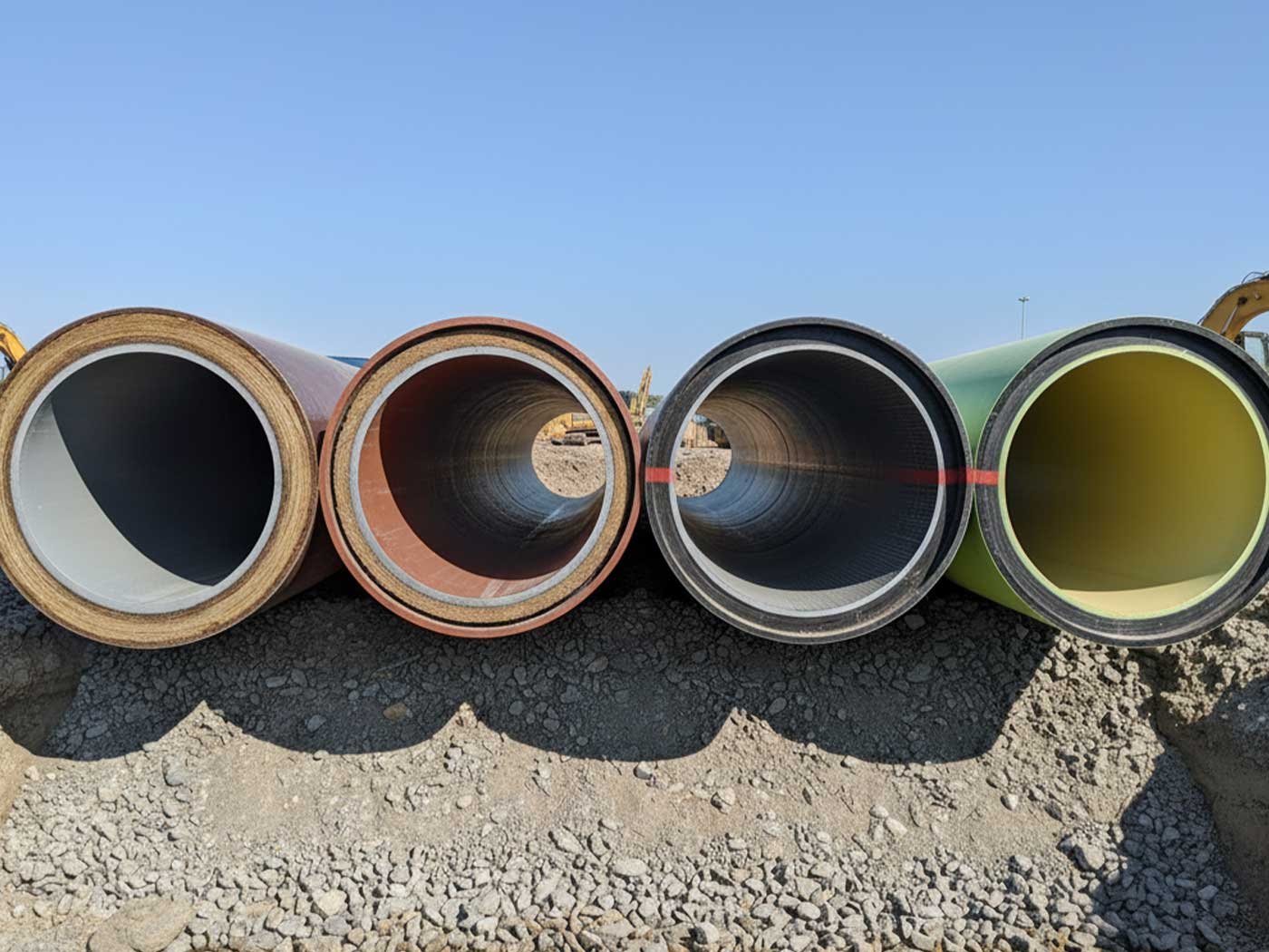 grp pipe types