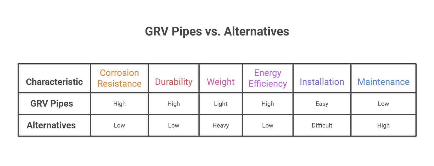 grv pipes Alternatives