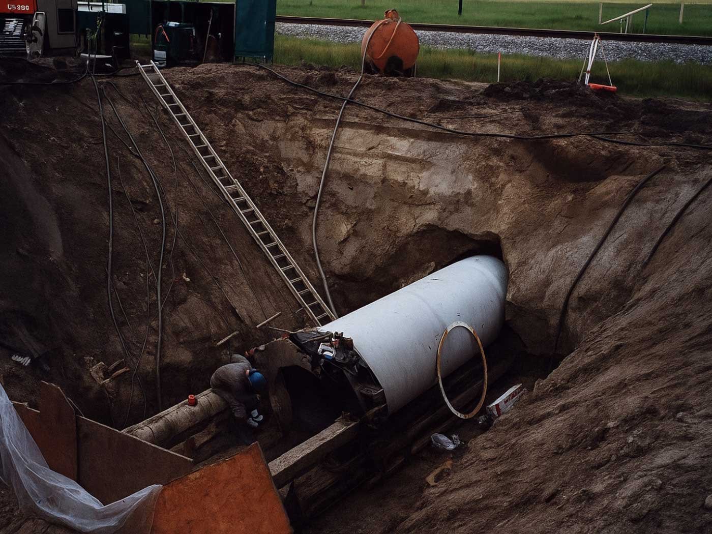 pipe jacking in construction